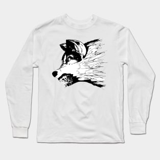 Angry Wolf Long Sleeve T-Shirt